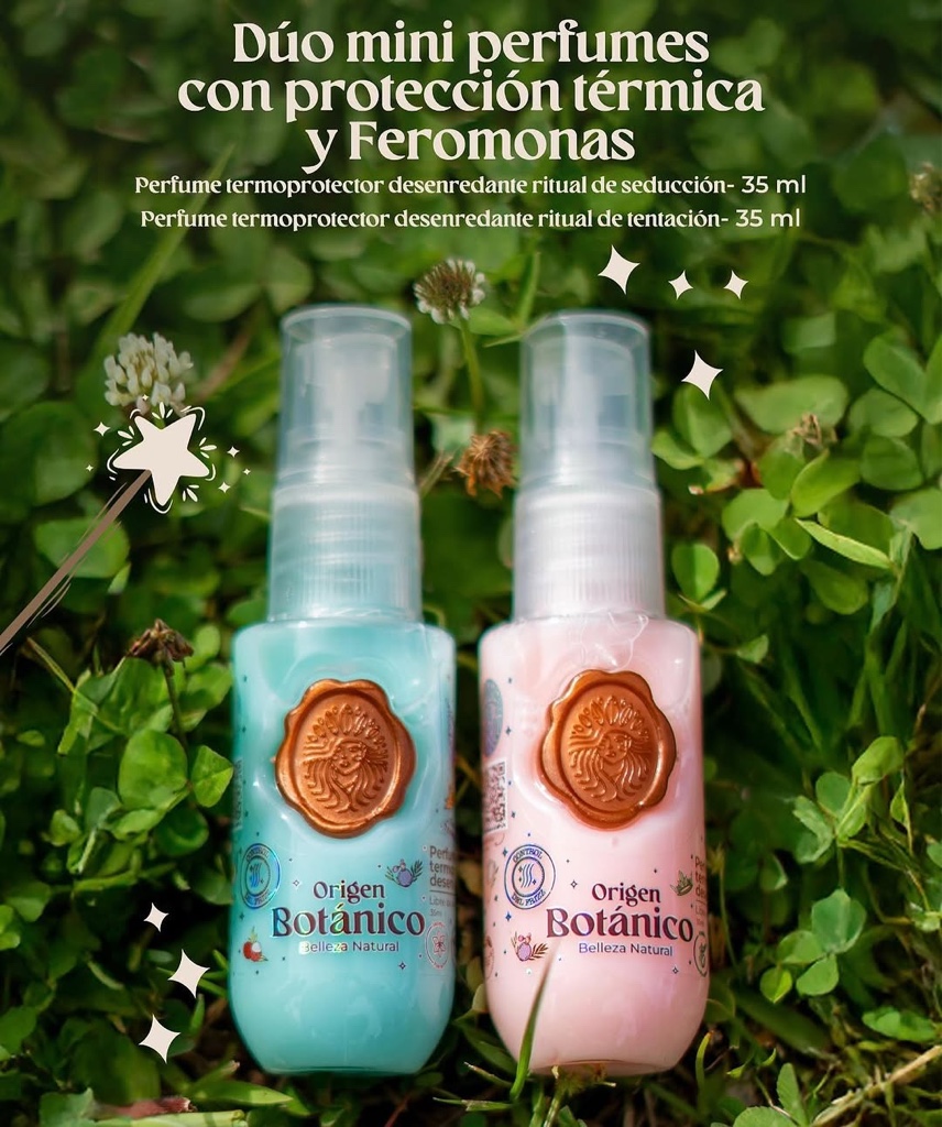 Origen Botánico mini perfumes termo protector