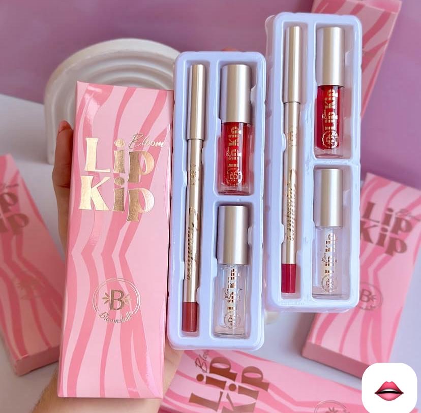 Bloomshell Lip Kit rosa