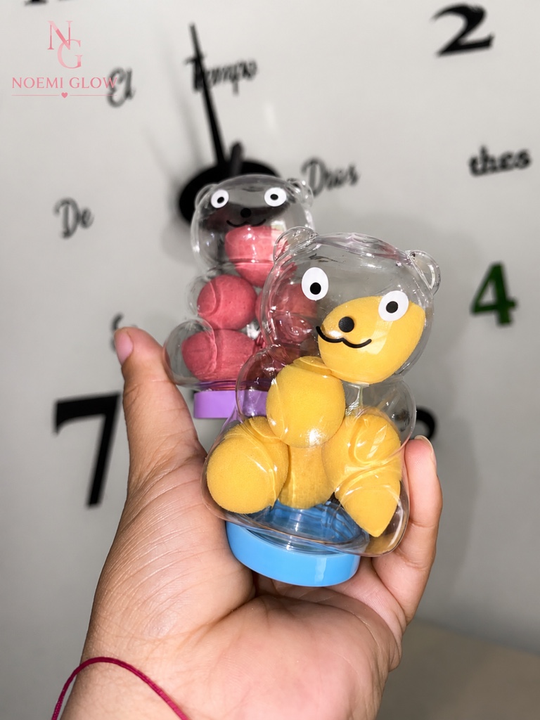 Esponja aplicadora oso