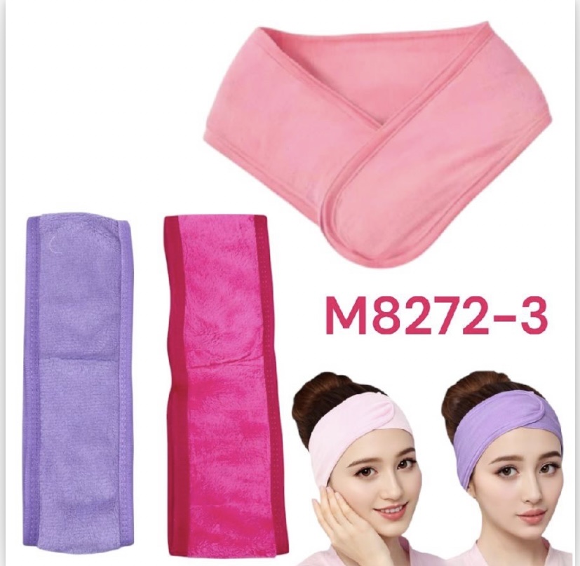 Banda facial rosa Skincare