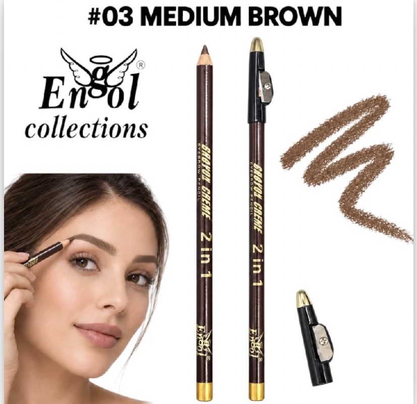 Engol lápiz  Brow Crayon 03 Medium Brown