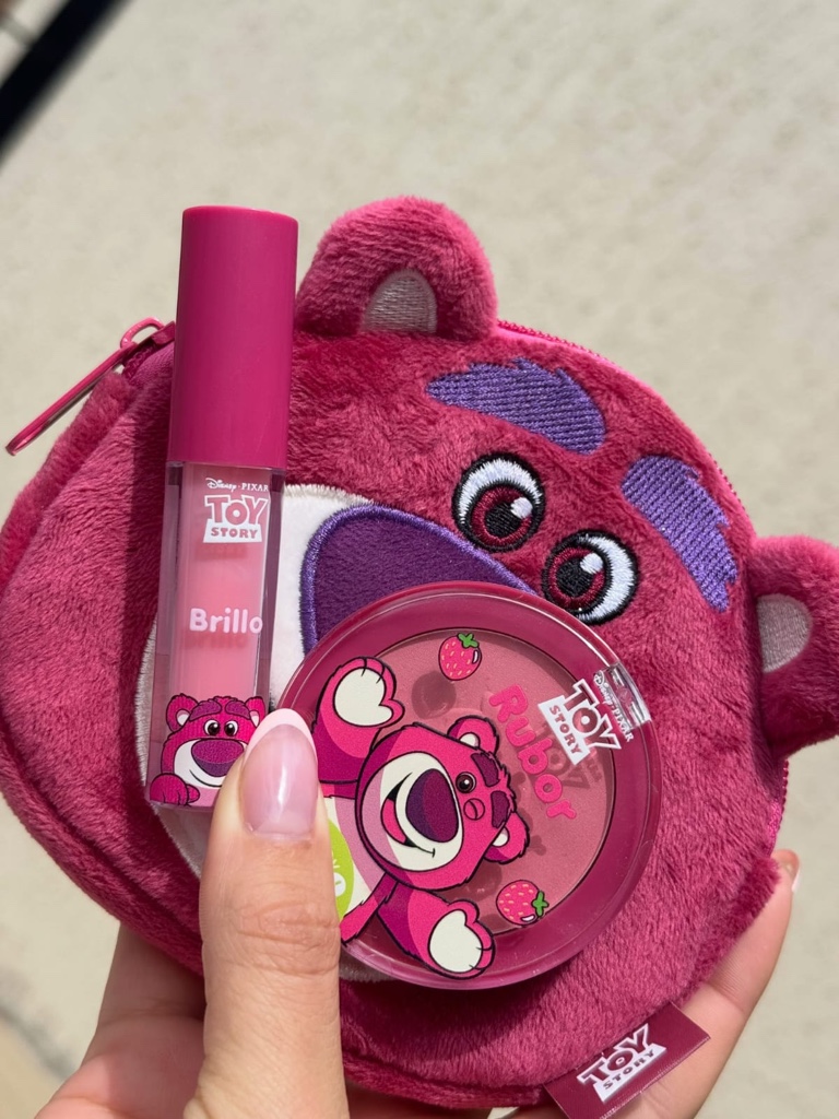 Toy Story brillo labial rosado