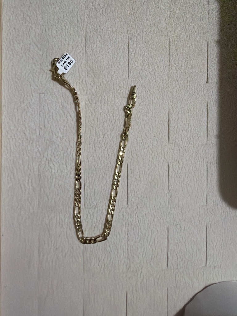 Pulsera dorada 18K