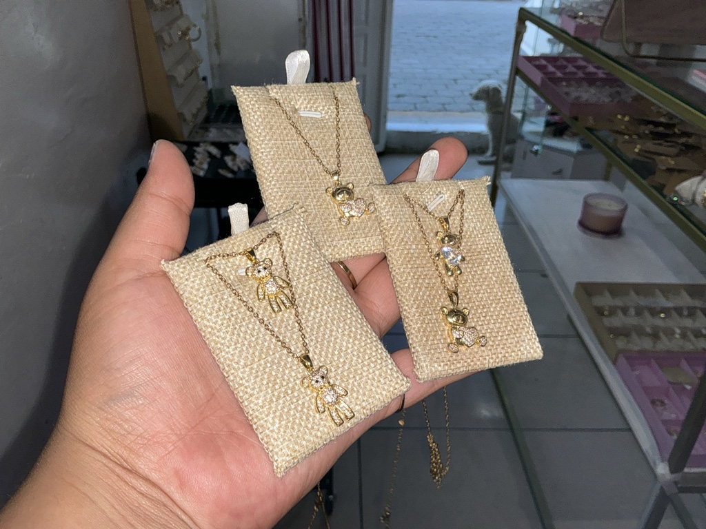 Collar oso acero