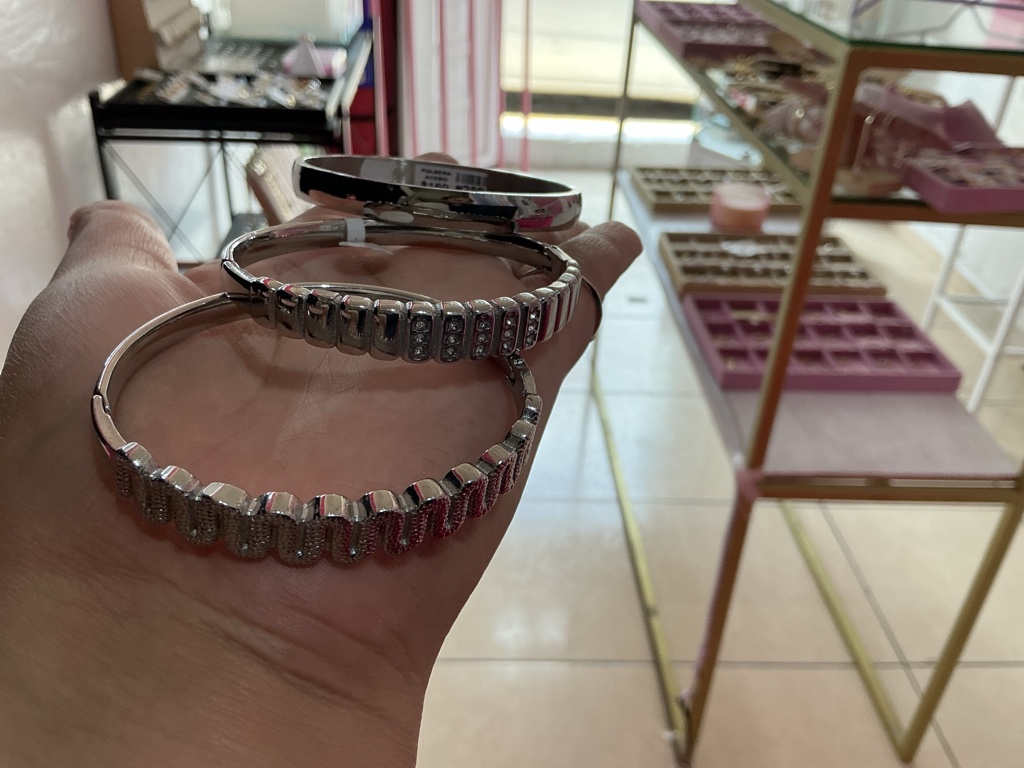 Aros plateados