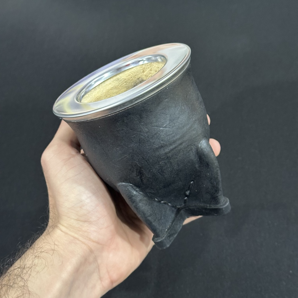 Camionero Negro Virola de Acero
