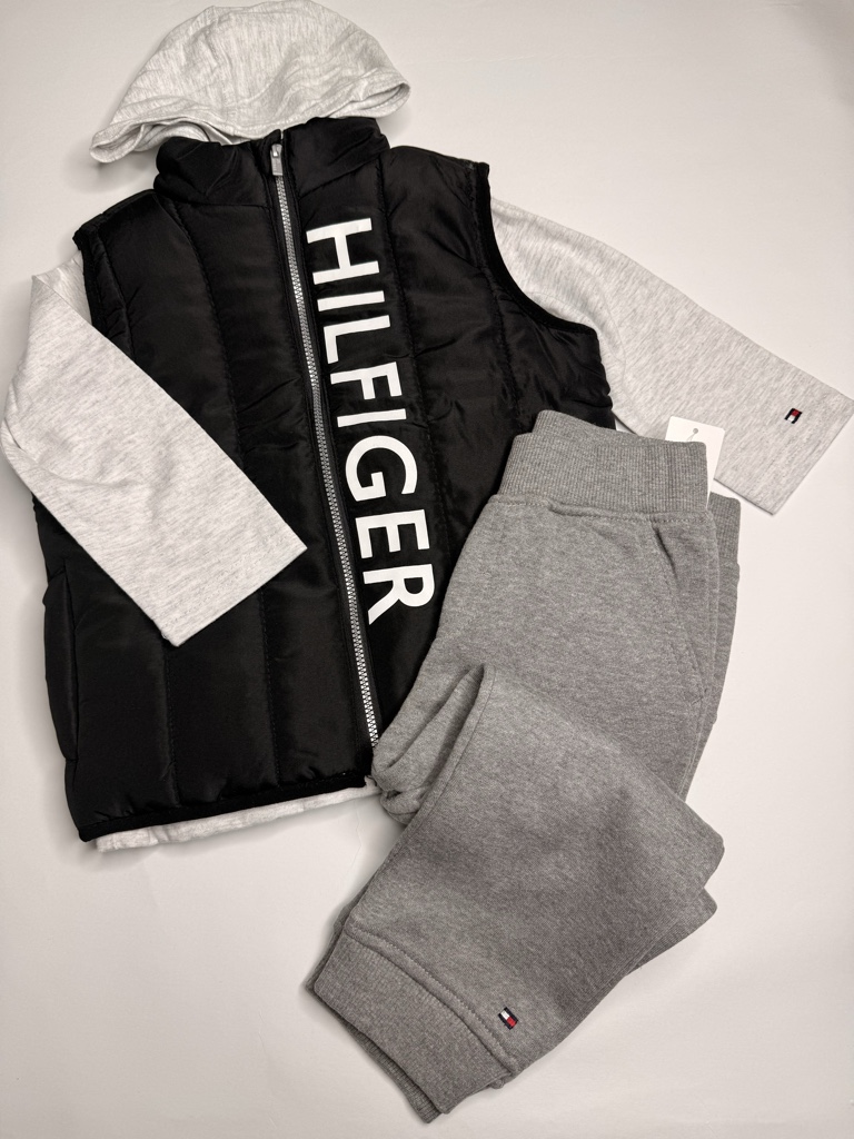 24m - Set 3 piezas Tommy Hilfiger