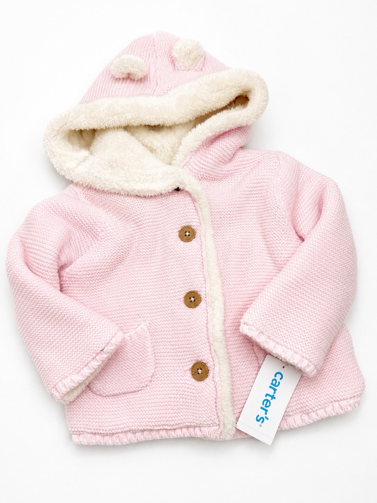 12m - Cardigan peluche Carters