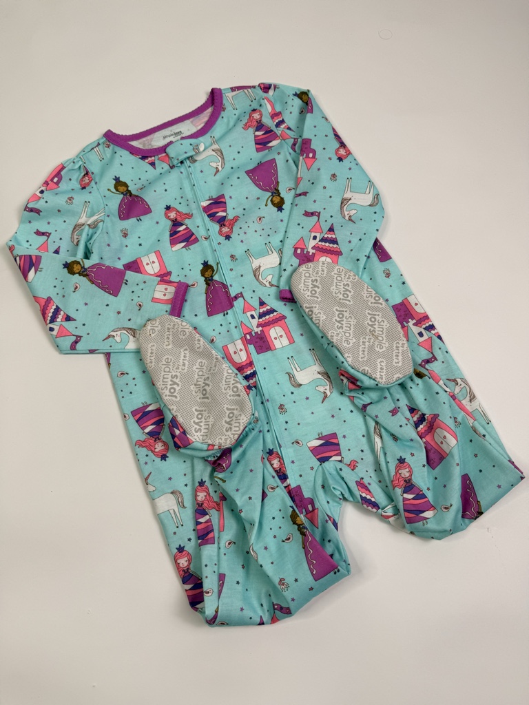 3t - Enterito pijama con pies
