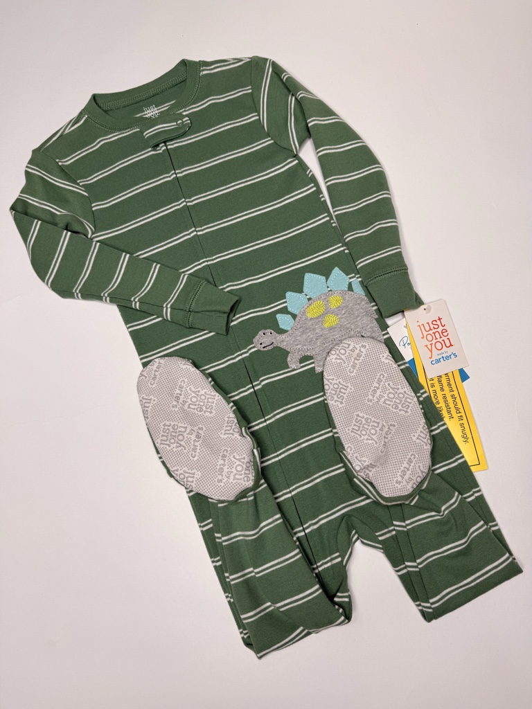 2t - Carter's enterito verde dinosaurio
