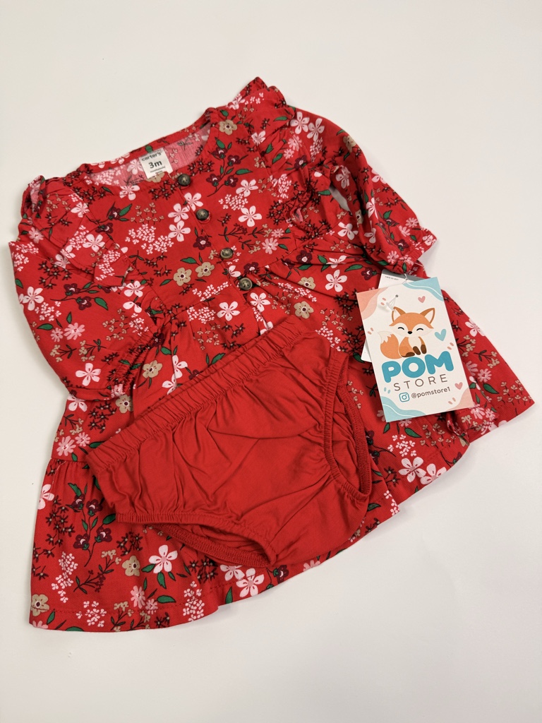 3m - Vestido floreado