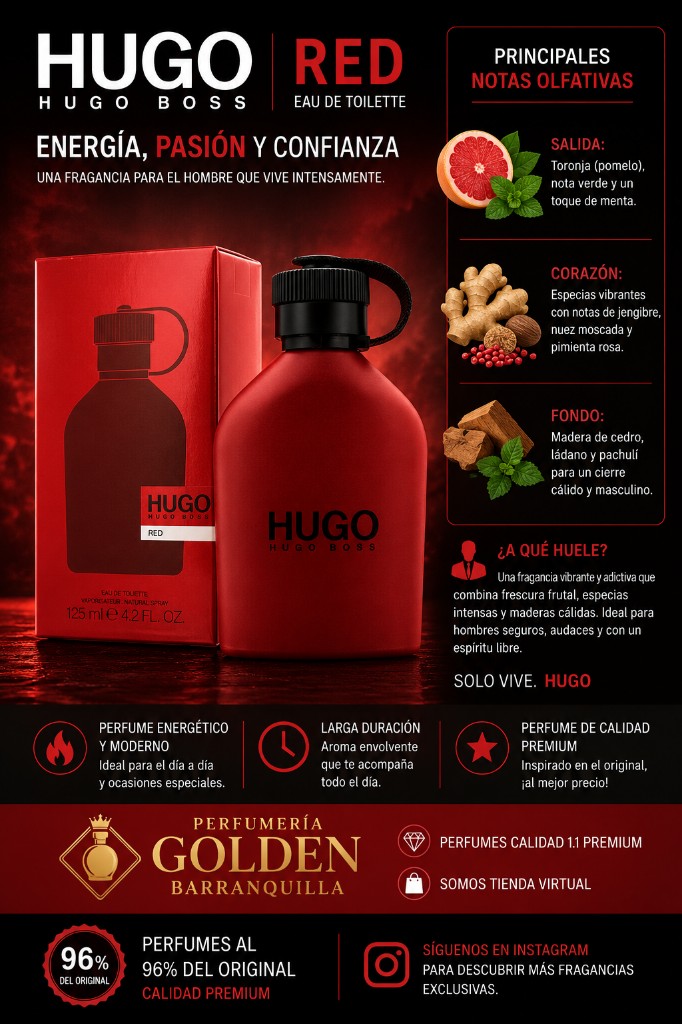 Hugo Red EDT