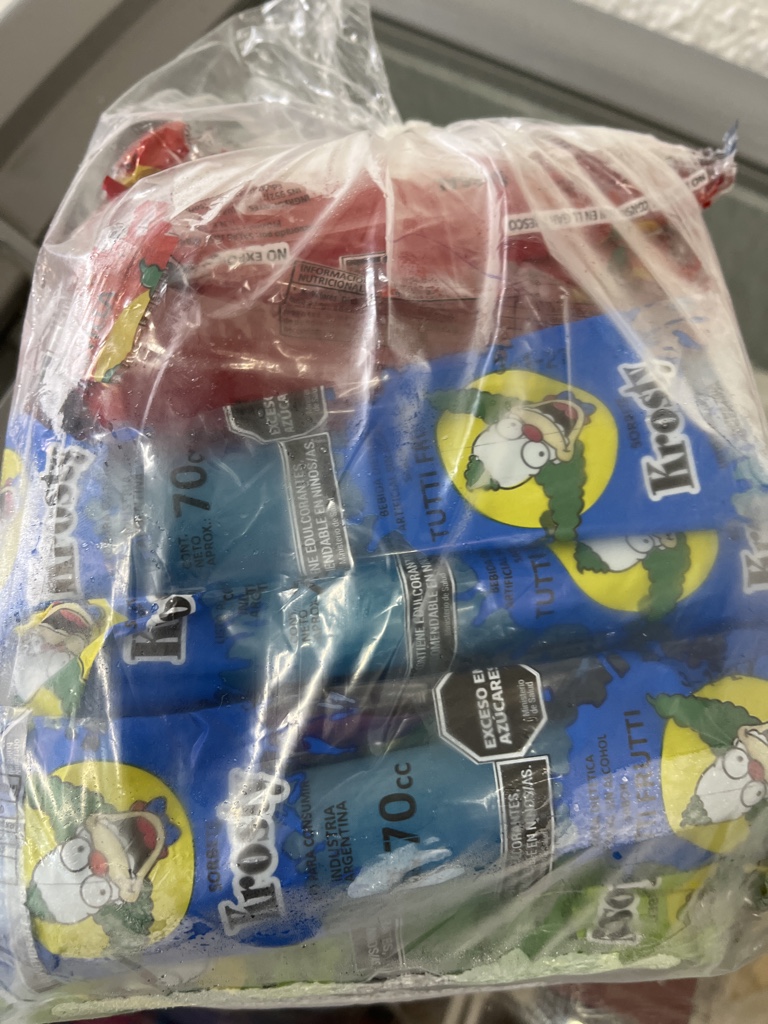 Juguitos congelados