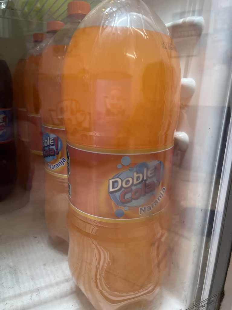 Doble cola naranja