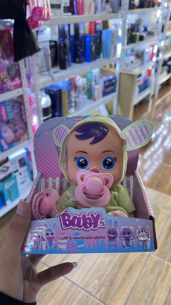 Baby doll con chupete