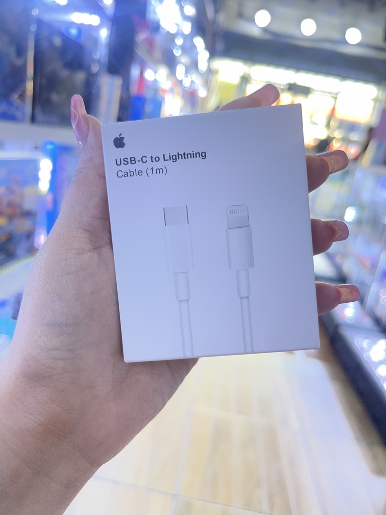 Apple cable USB-C a Lightning blanco
