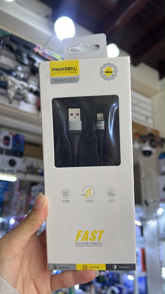 Cable de IPhone negro