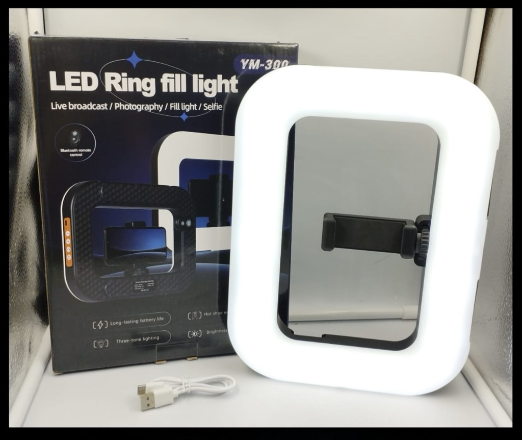 Aro de Luz LED blanco