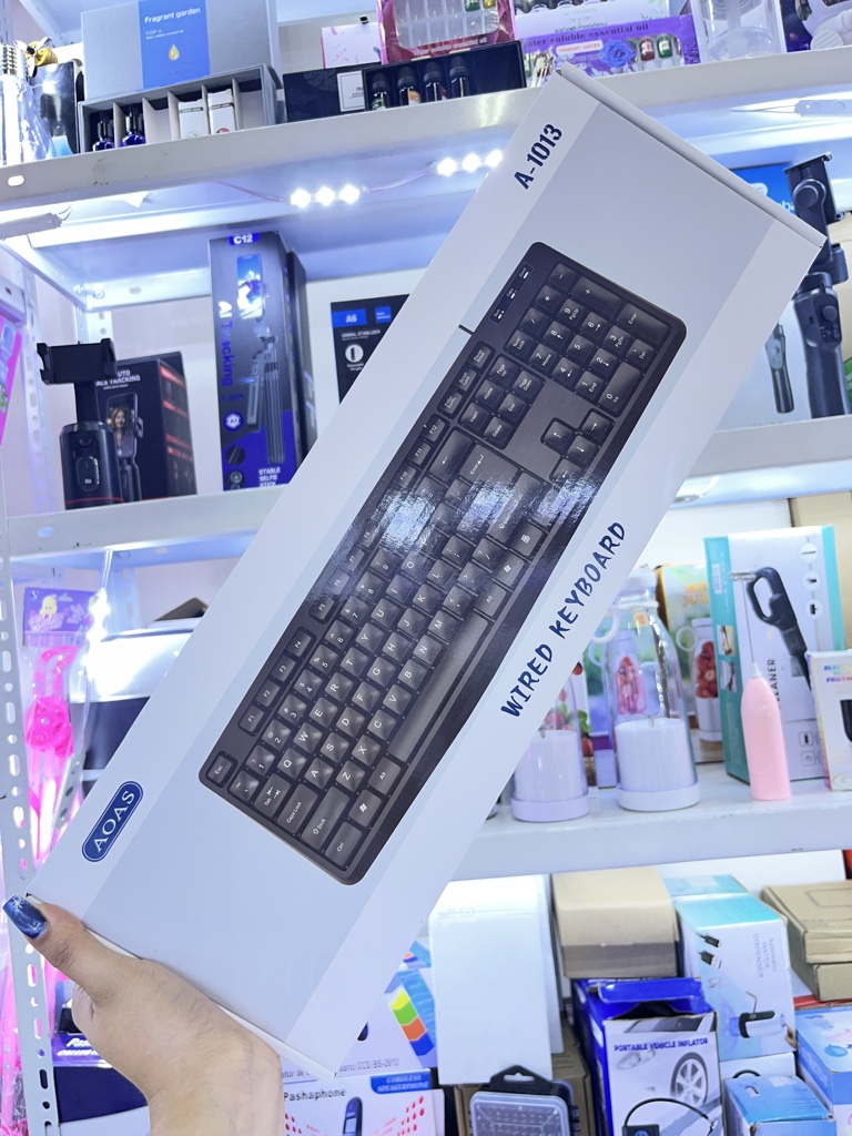 Aoas teclado alfanumerico negro