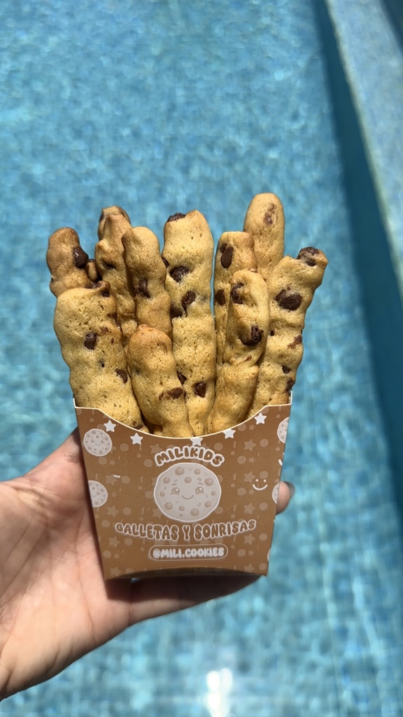 Milkids galletas con chispas y dip