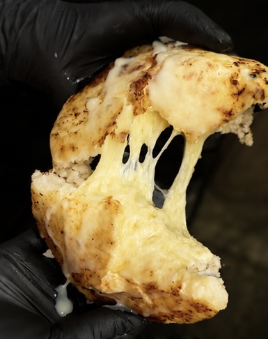 Arepa queso dulce