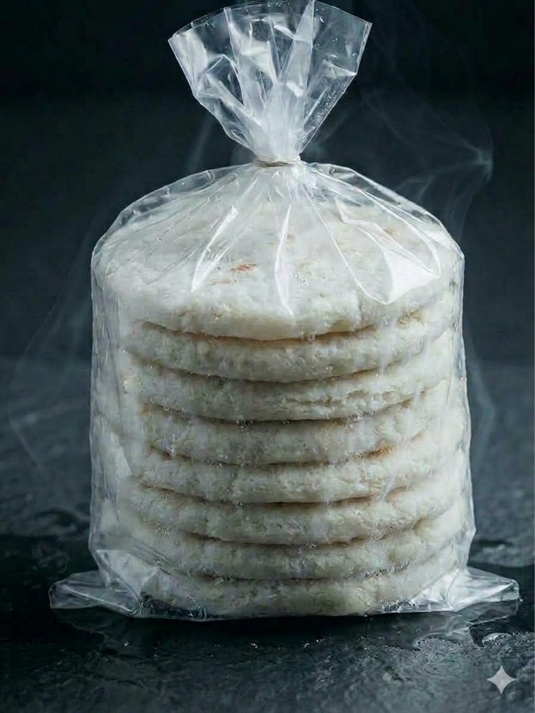 Arepa de maíz blanco 10und (entrega sábados)