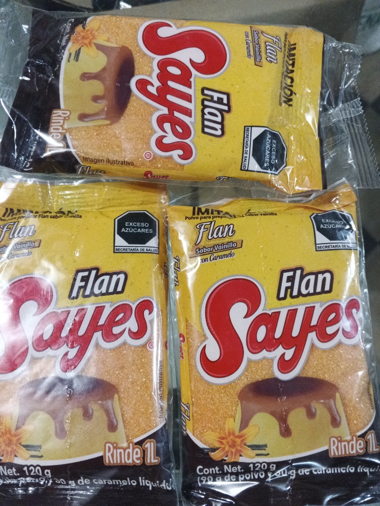 Flan sayes 120g