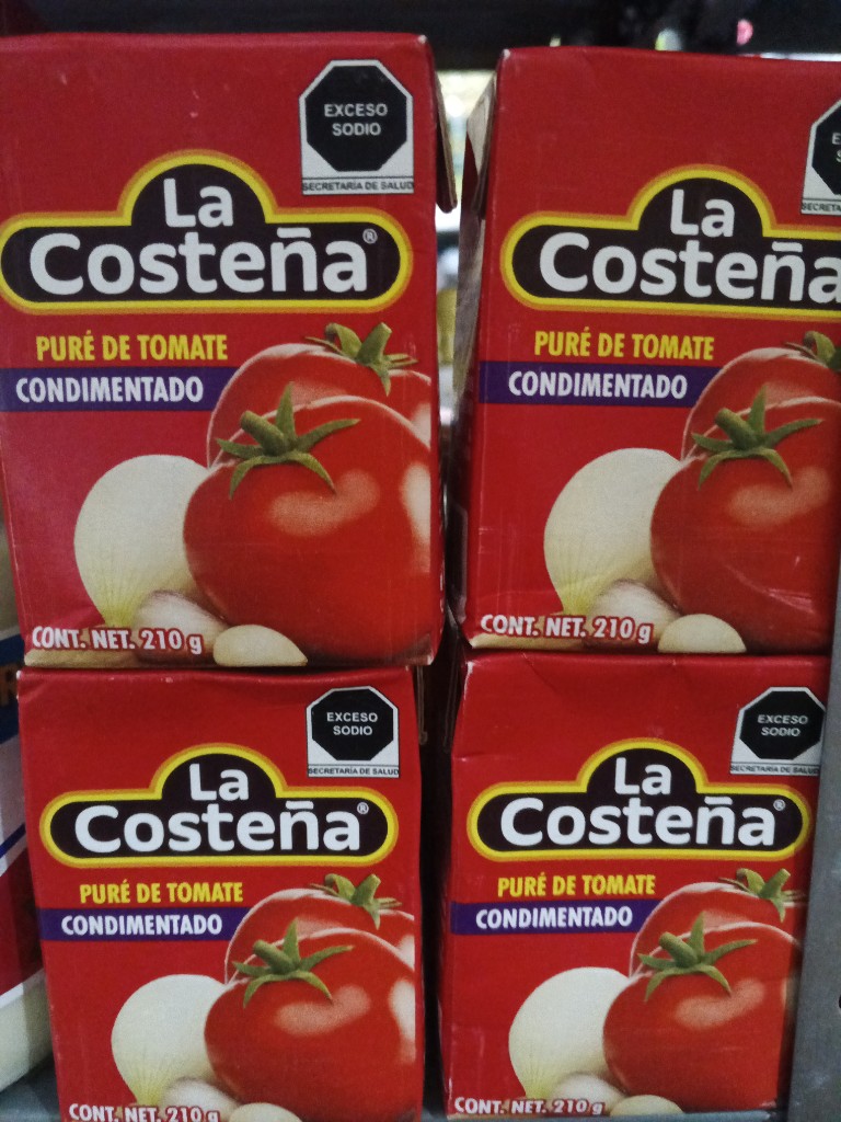 Puré de tomate condimentado 210g