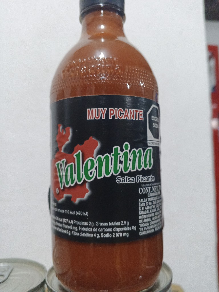 Salsa Valentina negra 370g