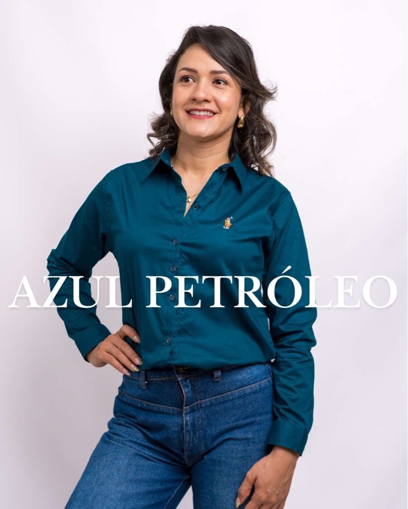CAMISA MANGA LARGA DAMA L