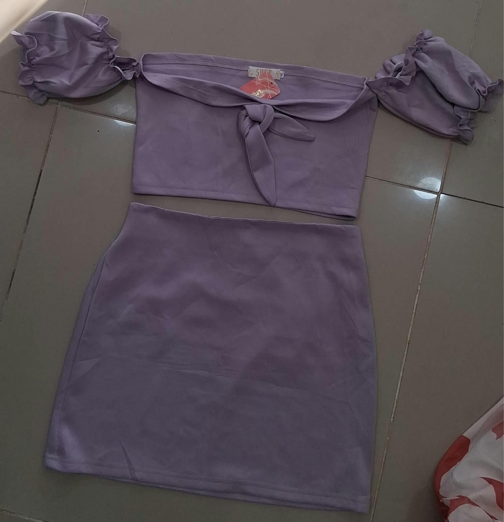 CONJUNTO FALDA TOP