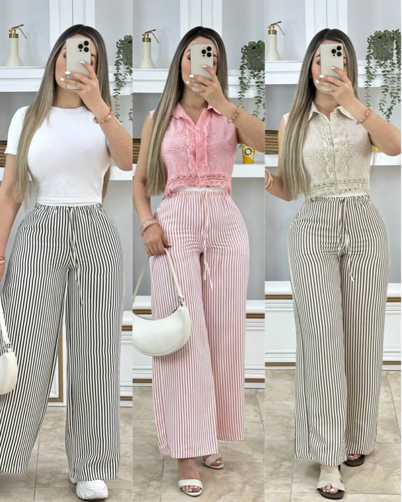 PANTALÓN RAYAS DAMA