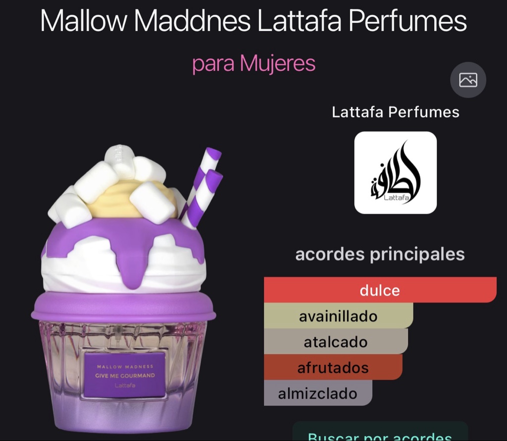 Mallow Maddnes Lattafa Perfumes para Mujeres