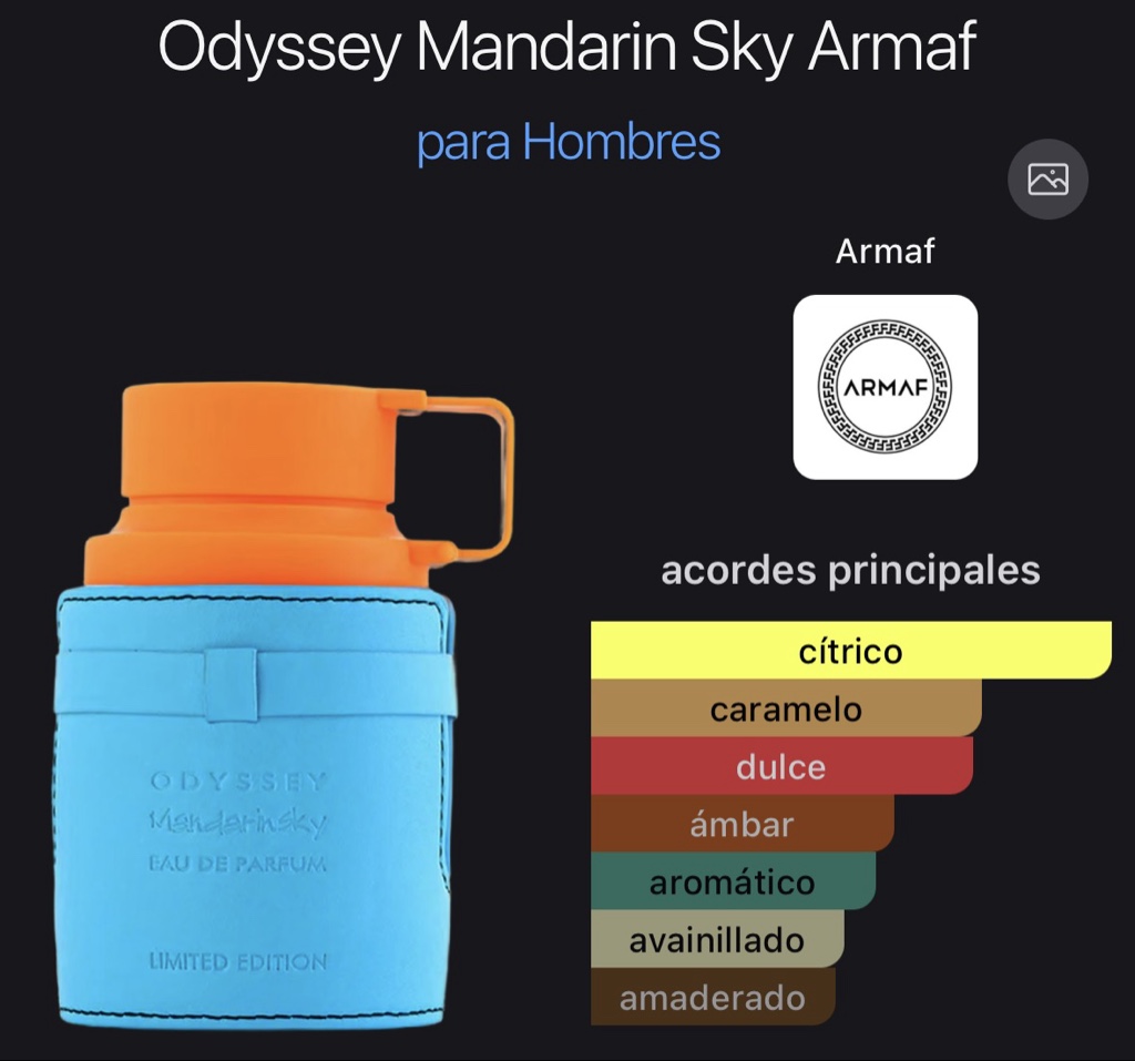 Odyssey Mandarin Sky Armaf