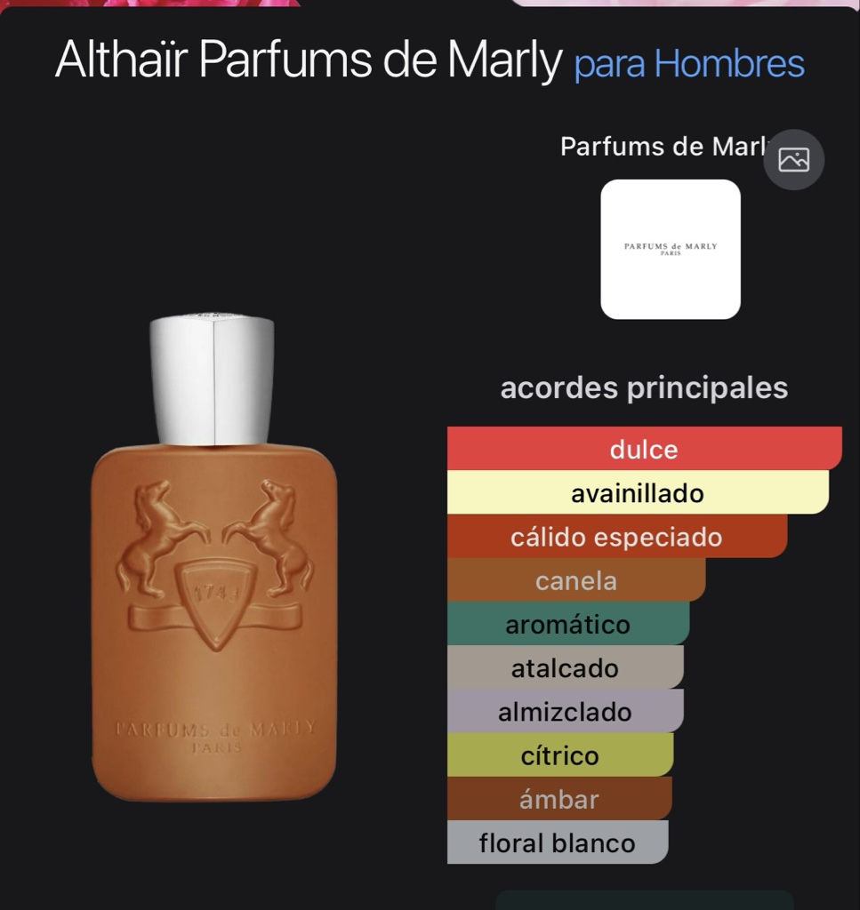 Althaïr Parfums de Marly para Hombres