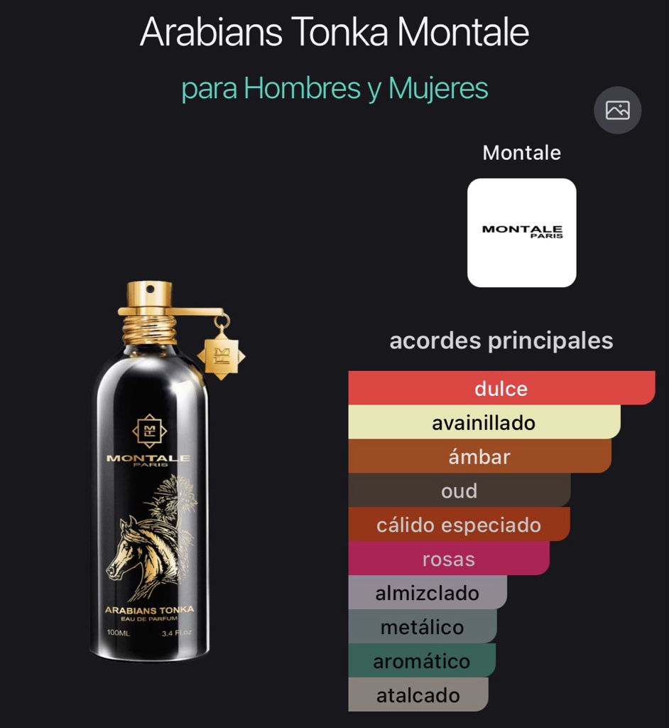 Arabians Tonka Montale para Hombres y Mujeres