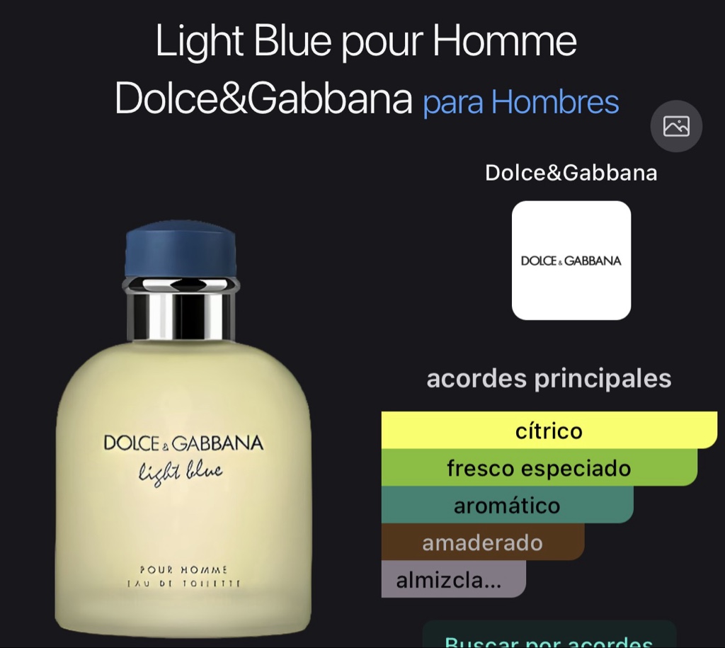 Light Blue pour Homme Dolce&Gabbana para Hombres
