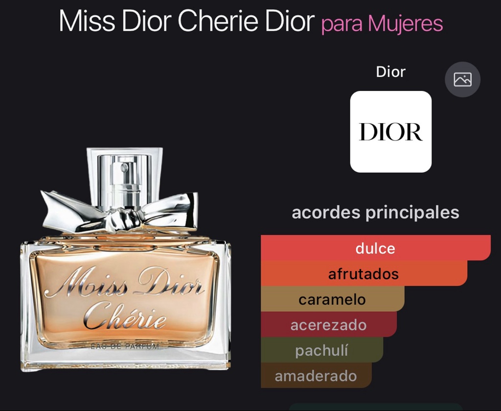 Miss Dior Cherie Dior para Mujeres