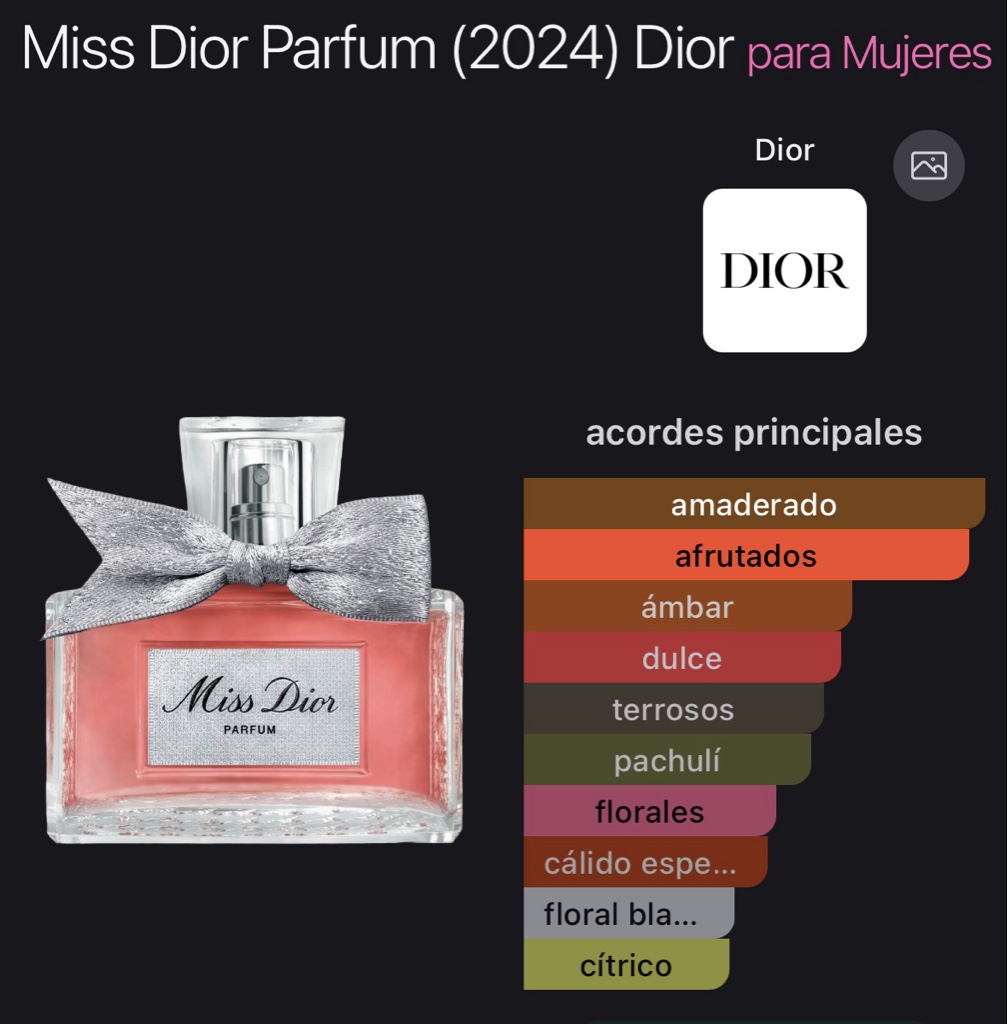 Miss Dior Parfum (2024) Dior para Mujeres
