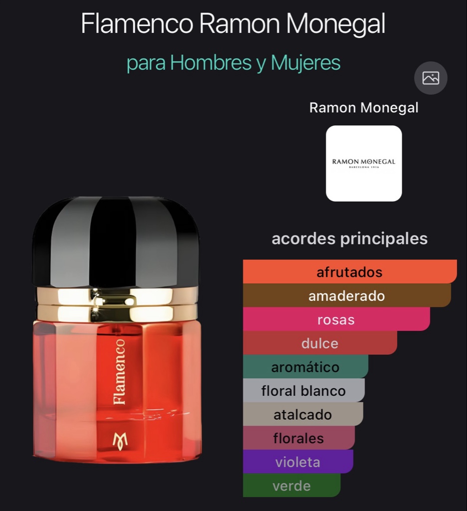 Flamenco Ramon Monegal para Hombres y Mujeres