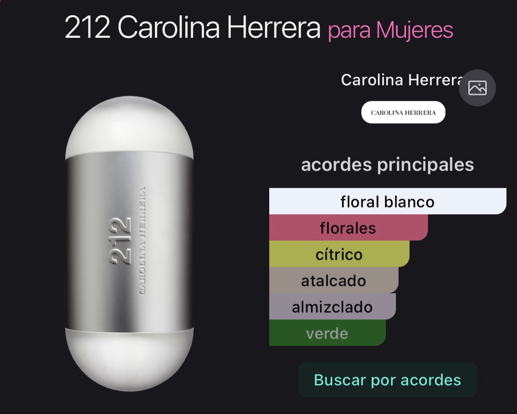 212 Carolina Herrera para Mujeres