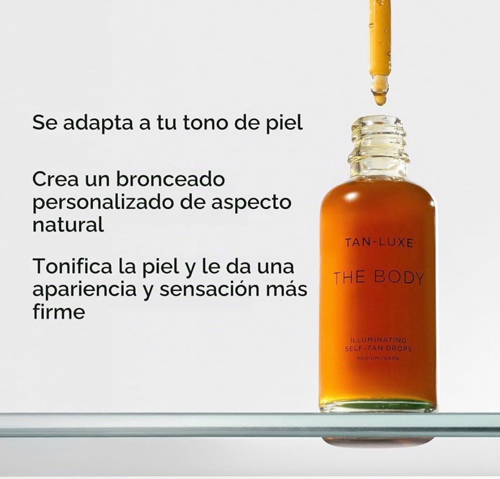 Tan-Luxe The Body gotas autobronceadoras