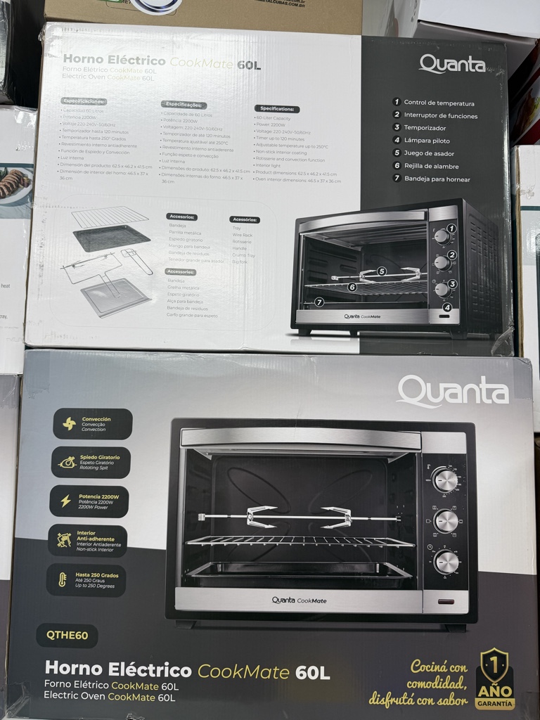 Horno Quanta 60Lts