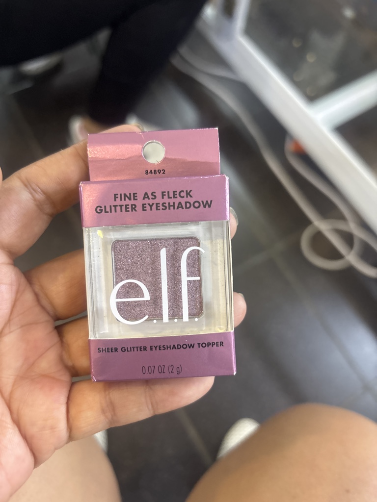 e.l.f. sombra glitter rosa