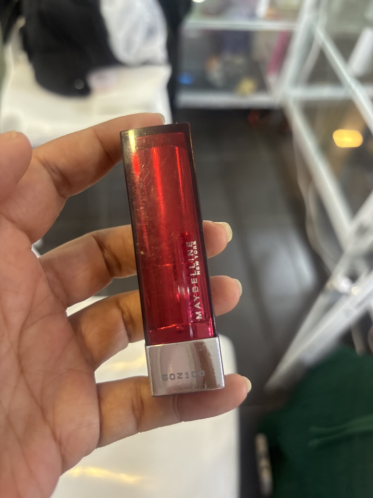 Maybelline rojo lip barra