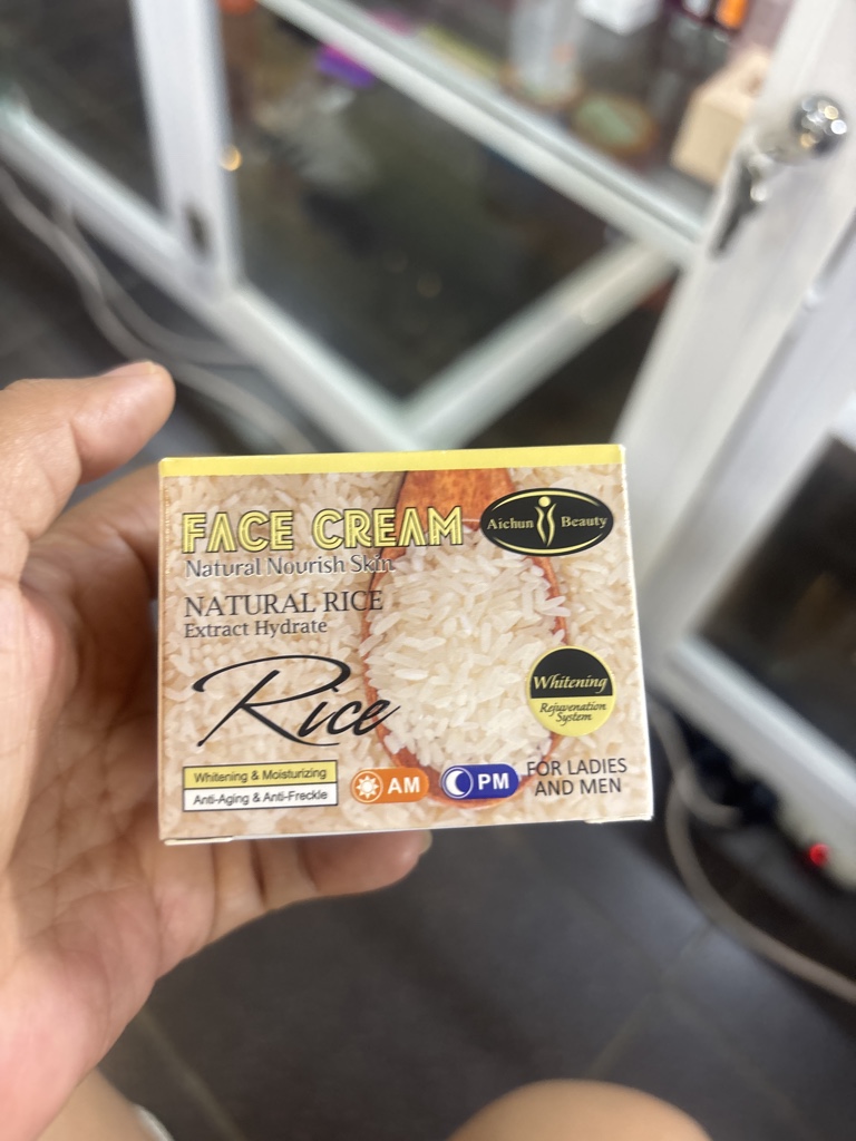Crema de arroz