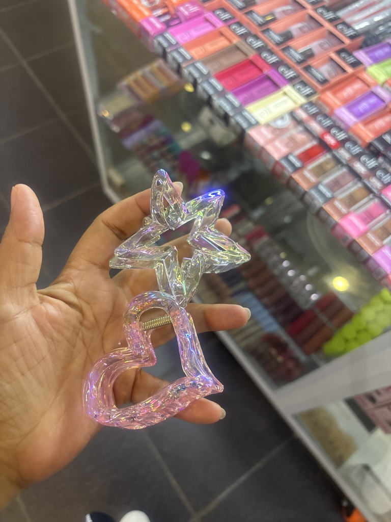 Clip estrella y  prensador