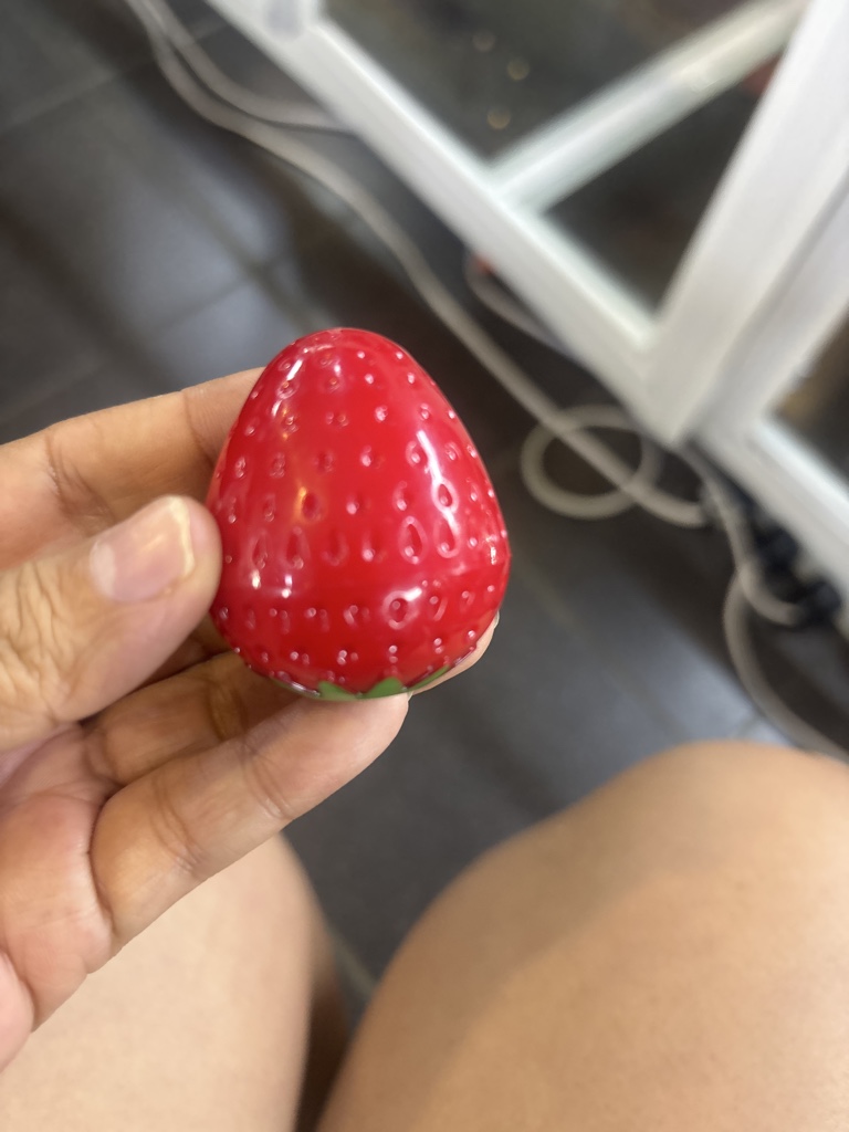 Lip gloss fresa rojo