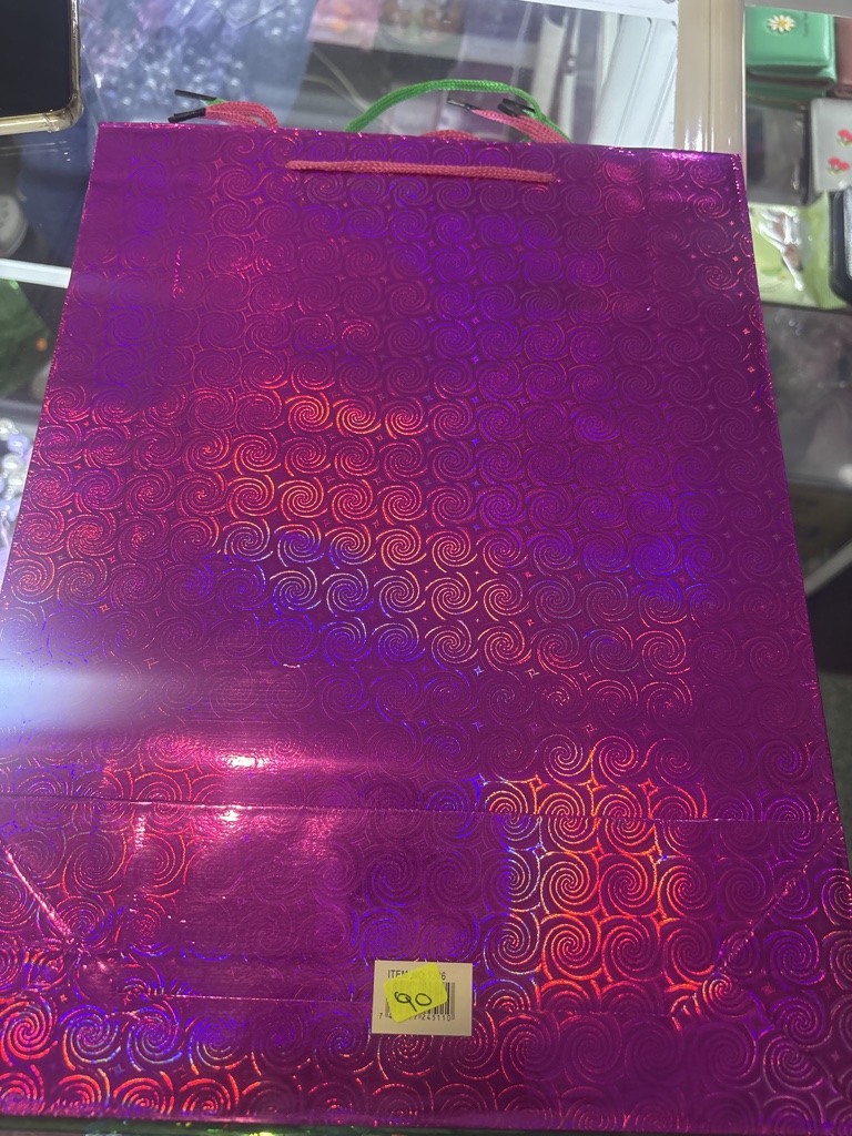 Caja regalo fucsia grande