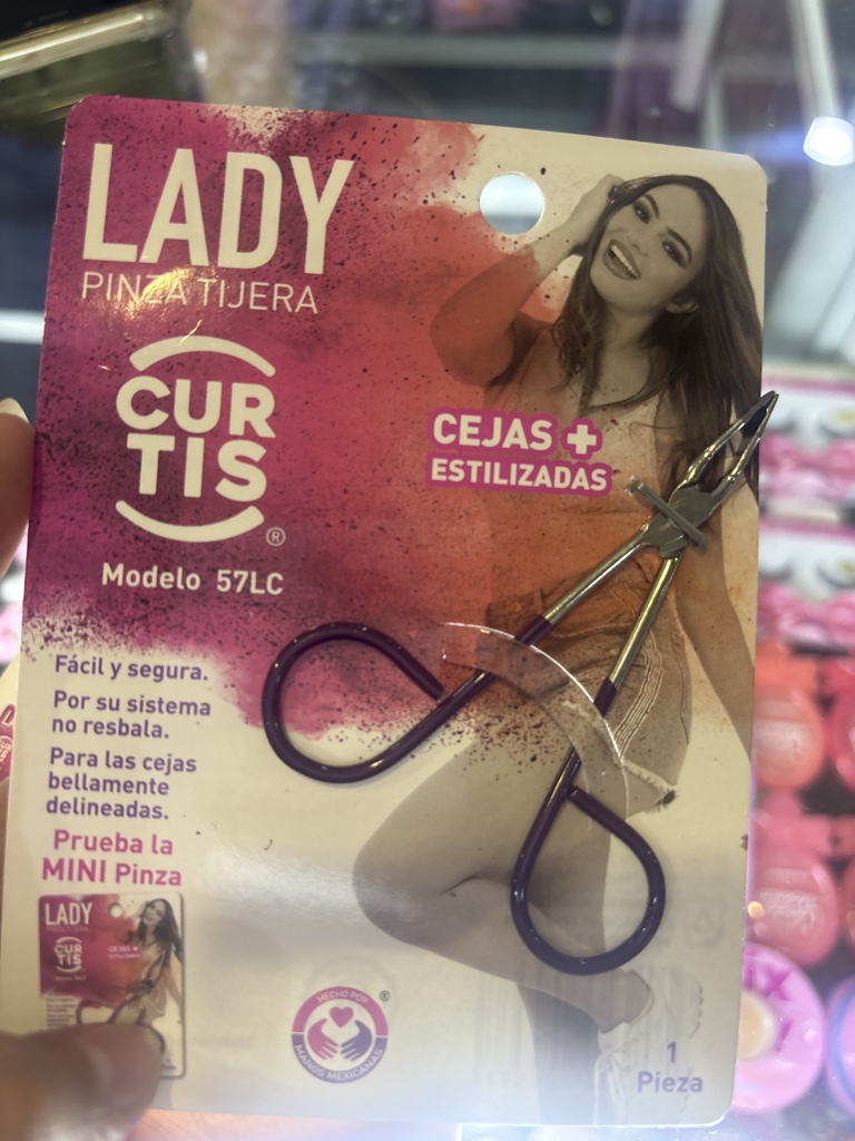Curtis Lady pinza tijera de ceja